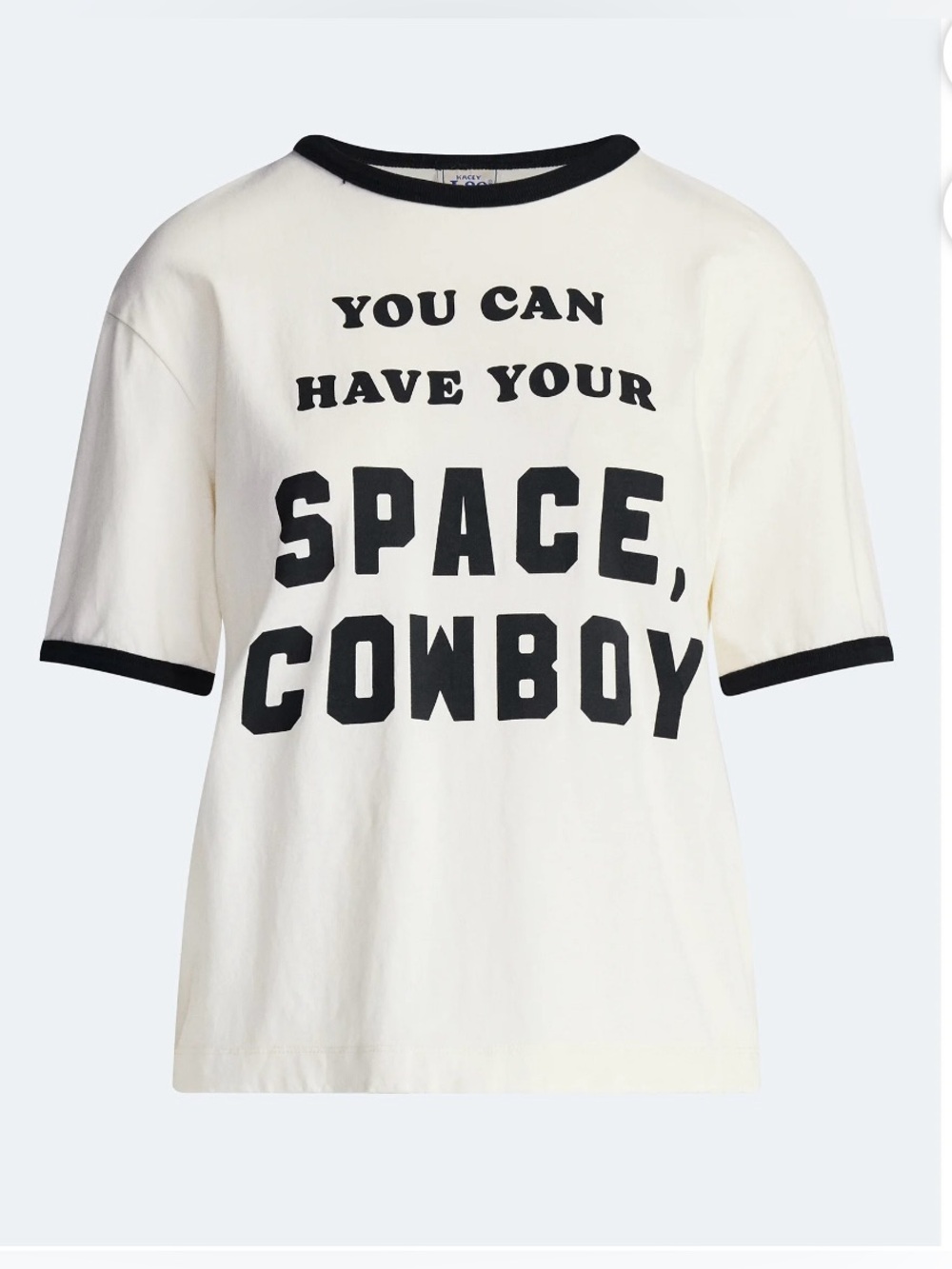 Kacey Lee x Kacey Musgraves Space Cowboy Ringer Tee XXL 20 NWT